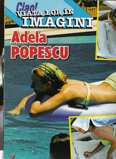 Adela Poepscu in revista Ciao - Adela Popescu in reviste