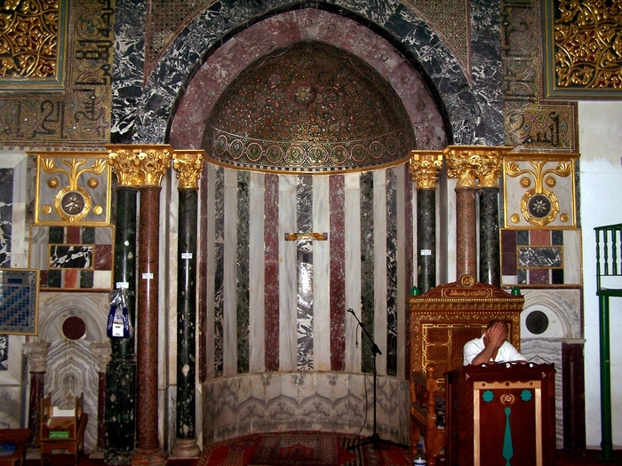 Masjid Al Aqsa in Jerusalem - Palastine (mihrab) - Islamic Architecture Around the World