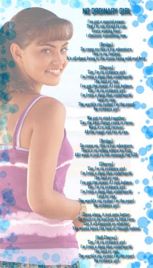 1a.No ordinary girl lyrics 1a.No ordinary girl lyrics