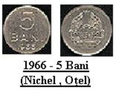 1966 - 5 bani - banii