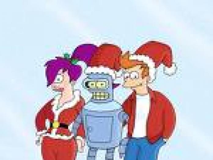 gruppo futurama natale - futurama