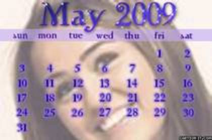 SAARMKMLSNDYWZHOAQR - Calendare cu Miley Cyrus