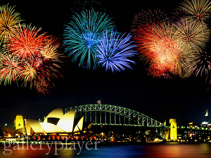 Sydney - GalleryPlayer; multe artificii
