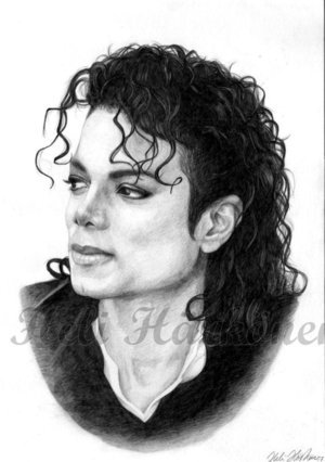 Michael_Jackson___Bad_portrait_by_hellbull - ALBUM PENTRU AleLoveMichaelJackson43v3r