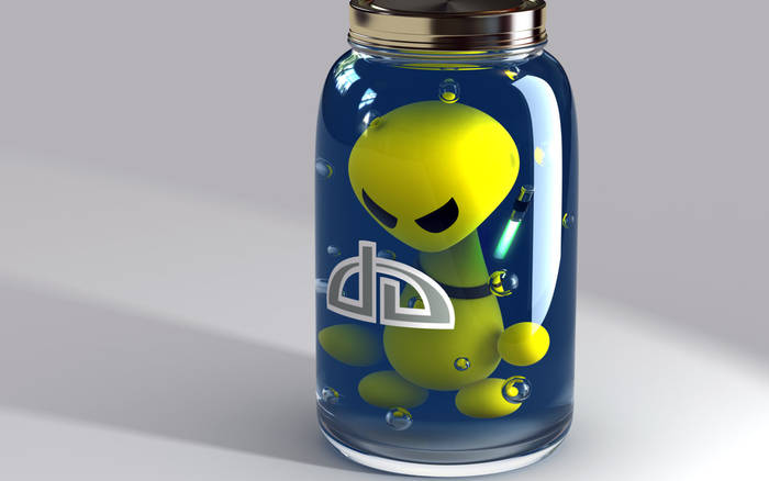 alien-inside-bottle-406194 - Glass Wallpapers