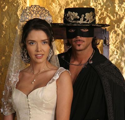 Christian si Marlene Favela in Zorro - Christian Meier