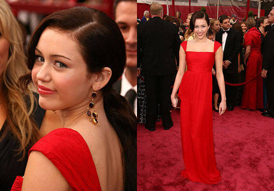 Miley red dress - Miley Cyrus- Hannah Montana