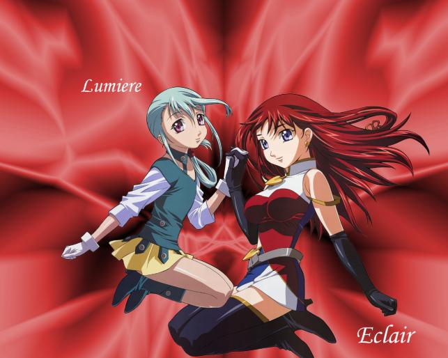 Lumier y Eclair - Anime