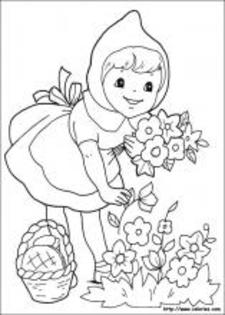 coloriage-le-petit-chaperon-rouge-2438 - de colorat Scufita rosie