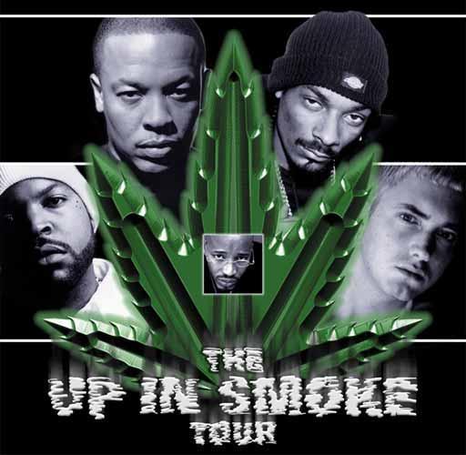 Dr Dre - Up In Smoke Tour - Cele mai tari poze cu repp-eri