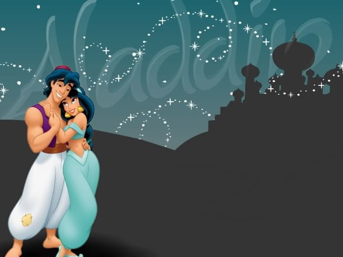 Aladdin si Jasmin - Minunatele printese Disney