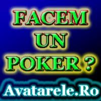 facem un poker - avatare cu texte