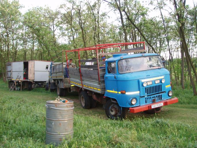 IFA 4x4; Na butoiu, da butoiu

