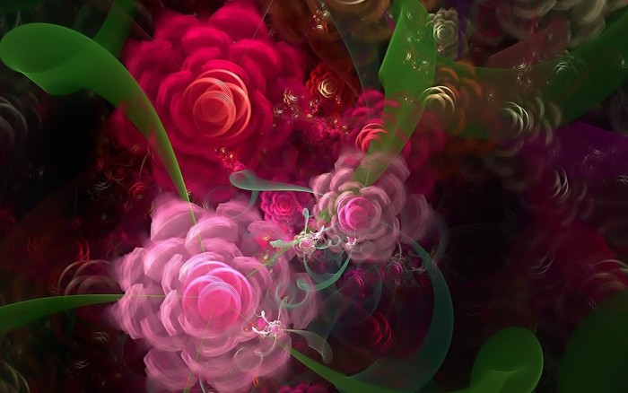 3d-flower-008 - Vibrant Colors Wallpapers