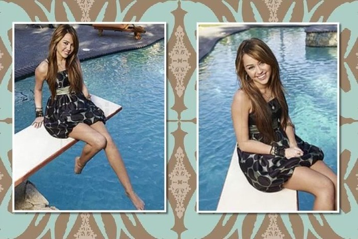 miley smile - poze rare cu miley cyrus