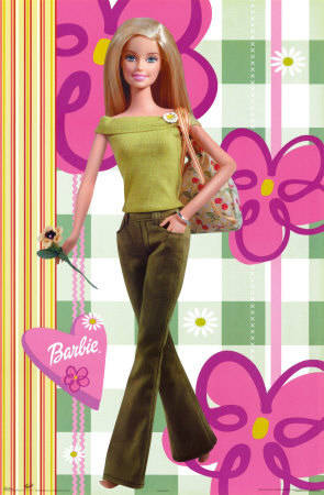 Barbie---Stripes-Poster-C10088159 - papusi barbie