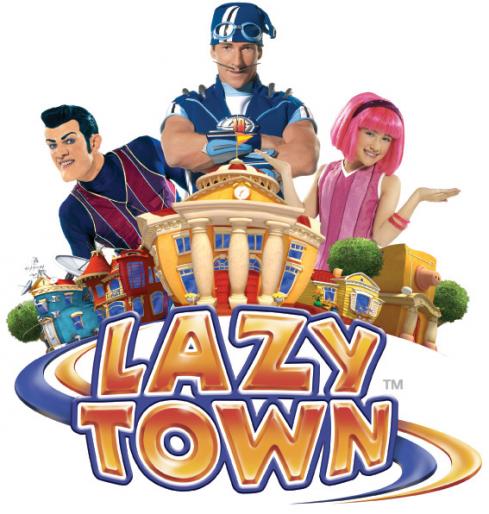 Logo-with-characters - lazy town