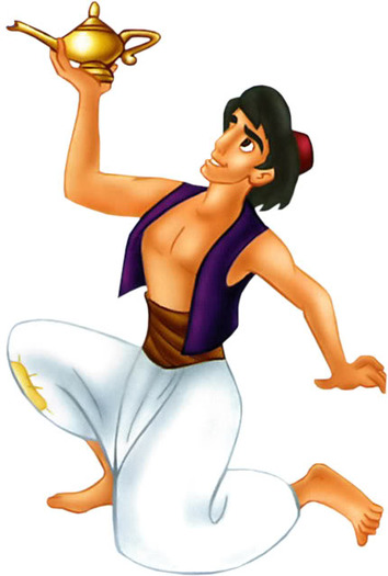 Aladdin si lampa - Minunatele printese Disney