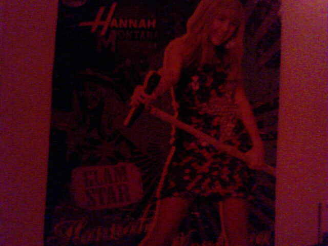 POSTERUL MEU CU HANNAH MONTANA