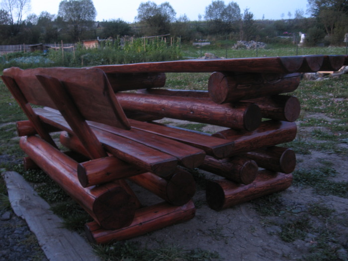 Bancuta Criss - Mobilier rustic de gradina