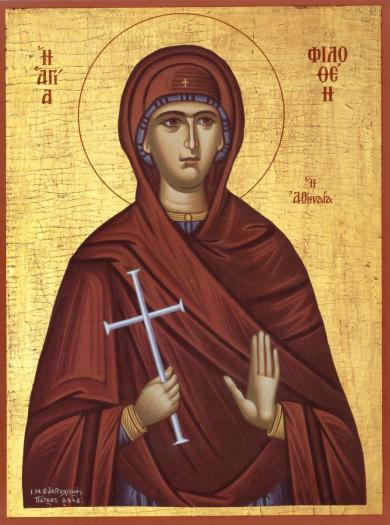 19-februarie-Sf.Filotea - Icoane si imagini religioase crestin ortodoxe