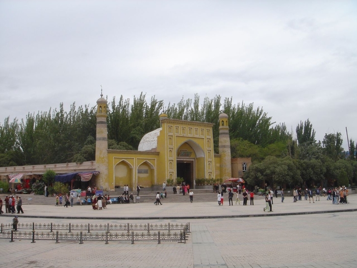 Id Kah Mosque in Kashgar - East Turkestan - Islamic Architecture Around the World