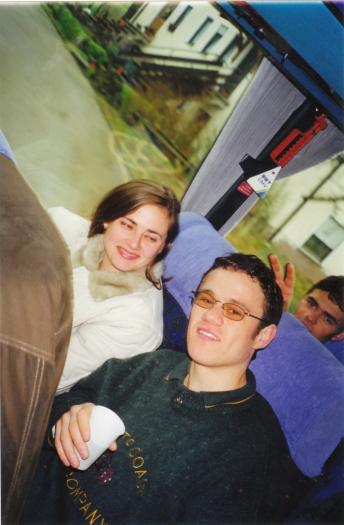 IIn excursie in Germania eu si sotia(1998)