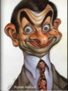 Mister Bean - poze caricaturi