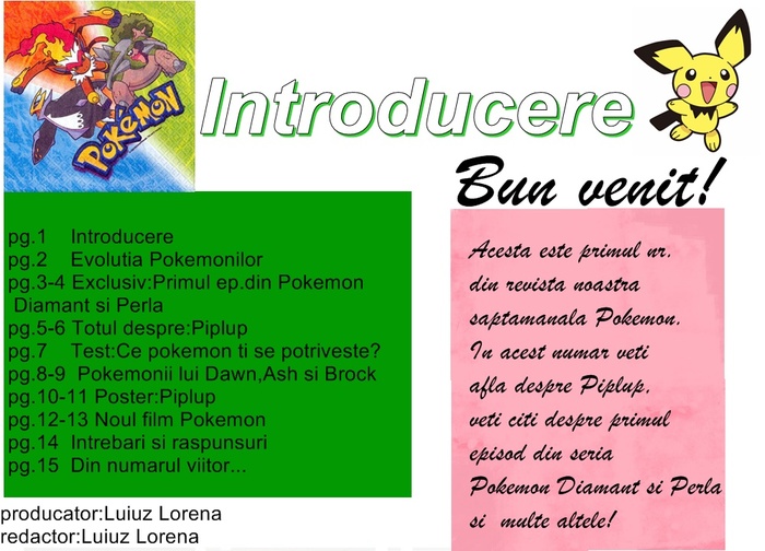 Pagina 1 Introducere - Pokemon numarul 1