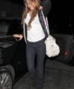 thumb_006 - miley Leaving dinner at The Smoke House in Burbank