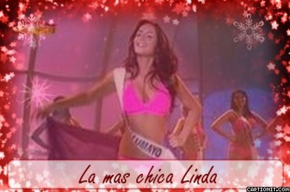 Catalina la mas linda - Catalina-Miss Chica Linda International 2008-2009