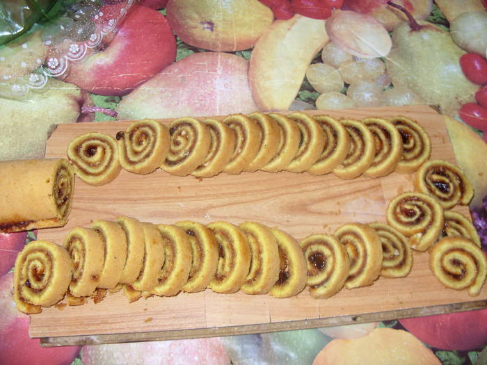 ruladele cu gem de prune