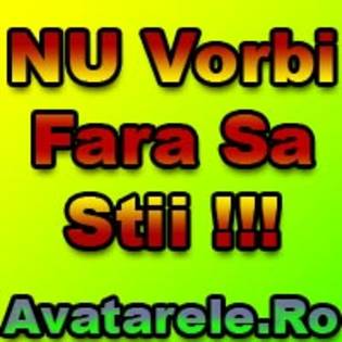 nu vorbi fara sa stii