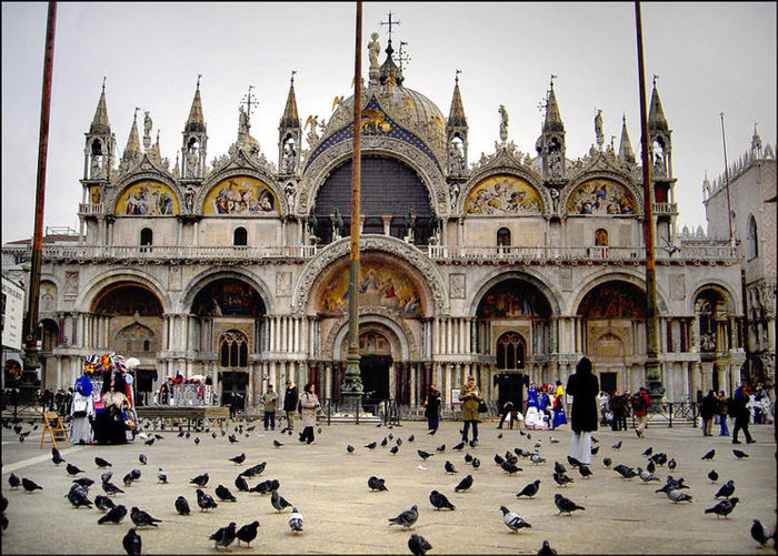 basilica-san-marco-venetia-italia-442; Splendida imagine. Wow
