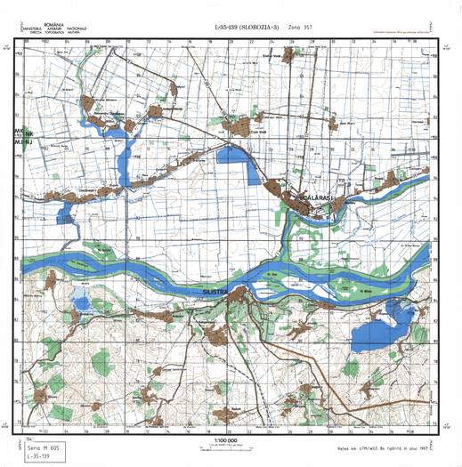 L-35-139 - Harta militara detaliata a Romaniei