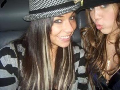 Miley Cyrus and Mandy Jiroux - Miley Cyrus rare pictures