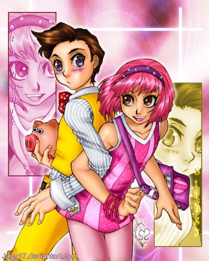 LazyTown_Stephanie_and_Stingy_by_jagg17