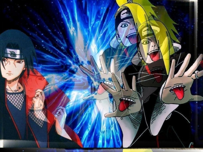 deidara-and-itachi-lightening