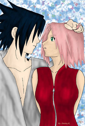 Sakura_e_Sasuke_408 - Naruto - Sasuke And Sakura