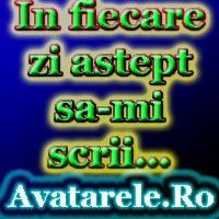 in fiecare zi astept sa-mi scrii...