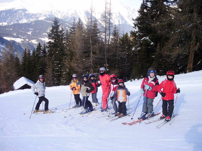 ski austria 2009 028; REgruparea pe partie,cu ultimele sfaturi.
