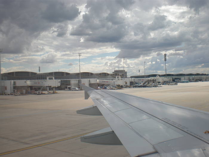 P7030206 - vedere din avion si terminal Paris