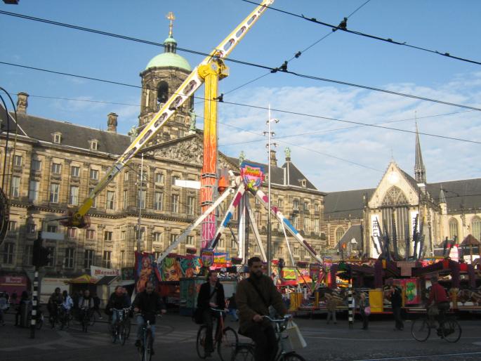 Piata Dam - Amsterdam 2007 si 2008