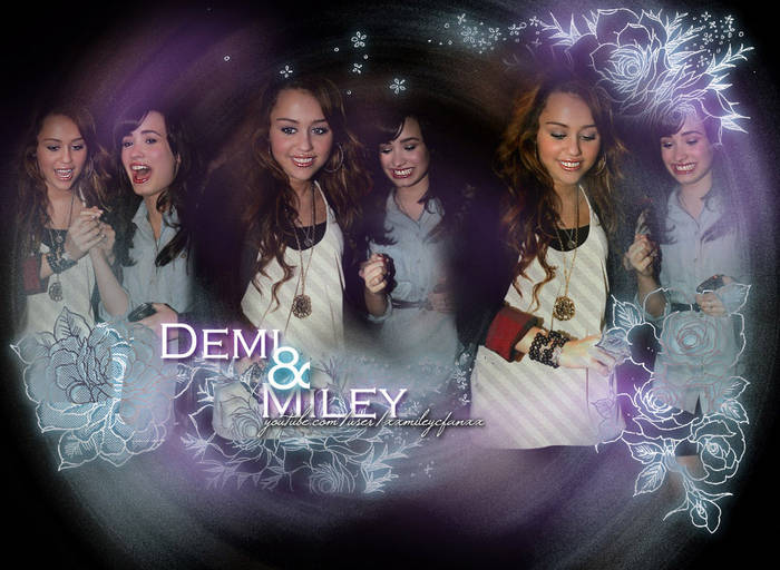 demimiley[1] - demi and miley