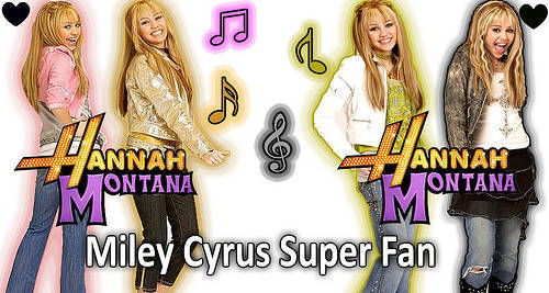 hannha sooooopere - poze rare cu miley cyrus sau hannah montana