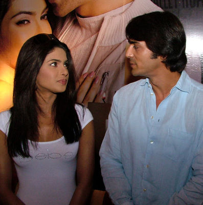 Priyanca si Arjun la Conferinta de presa