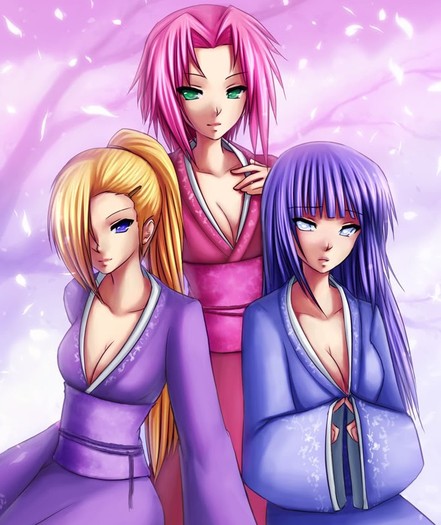 saku , ino ,hina