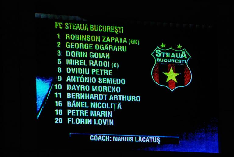  - STEAUA