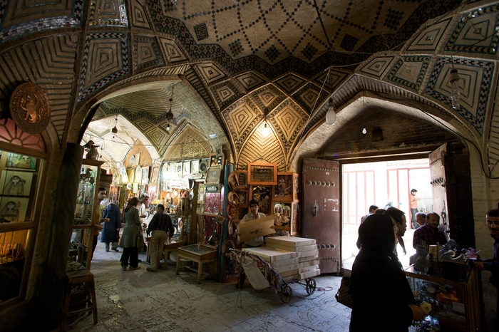 Bazar in Shiraz - Iran - Islamic Architecture Around the World