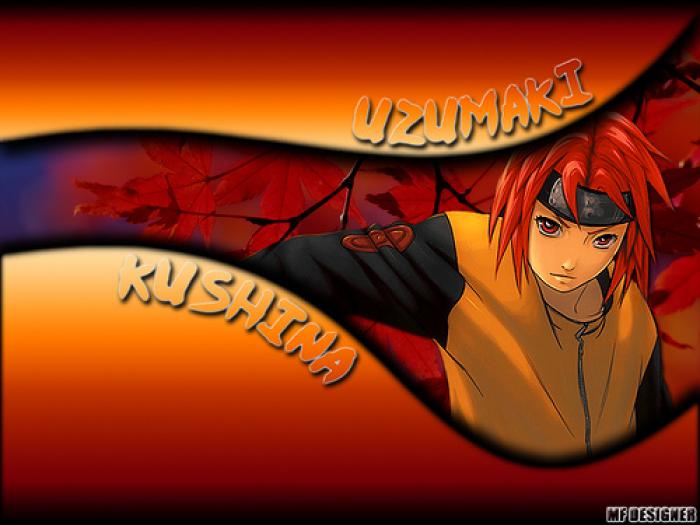 kushina - poze anime naruto